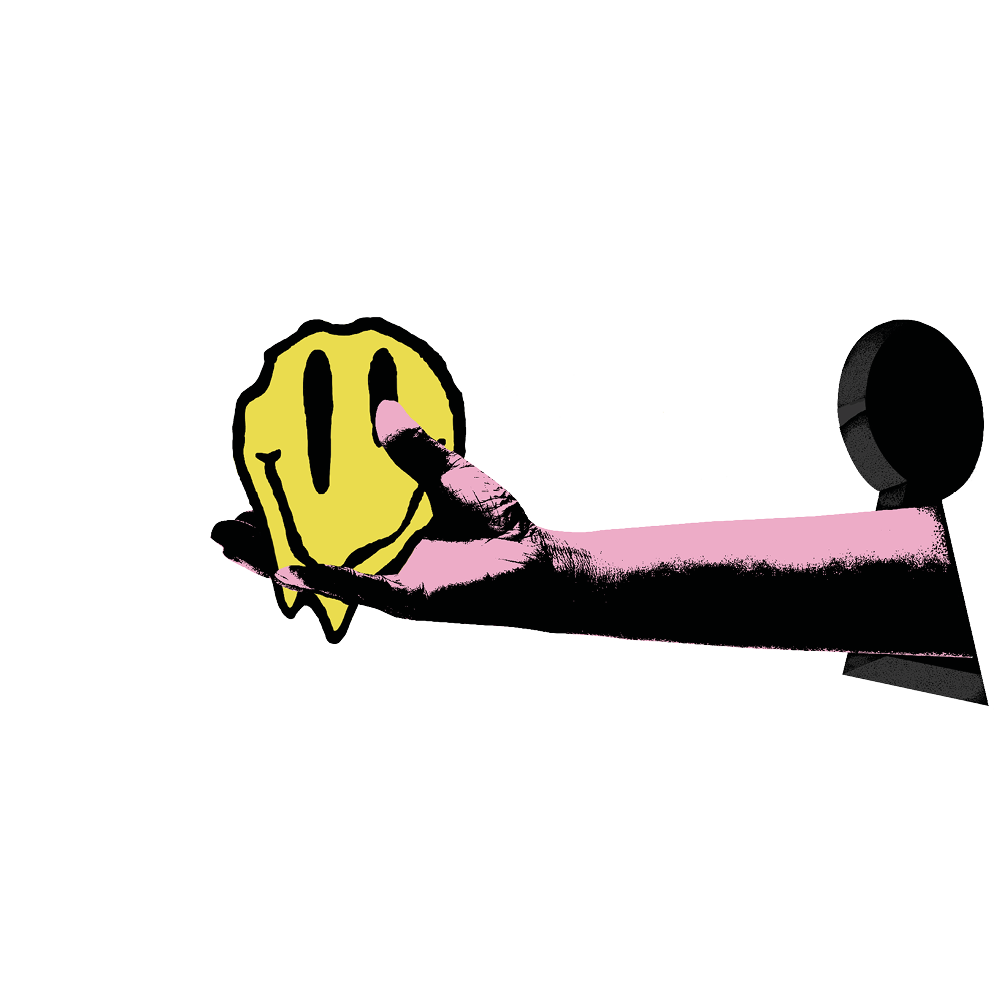 Anarkist Haand Smily