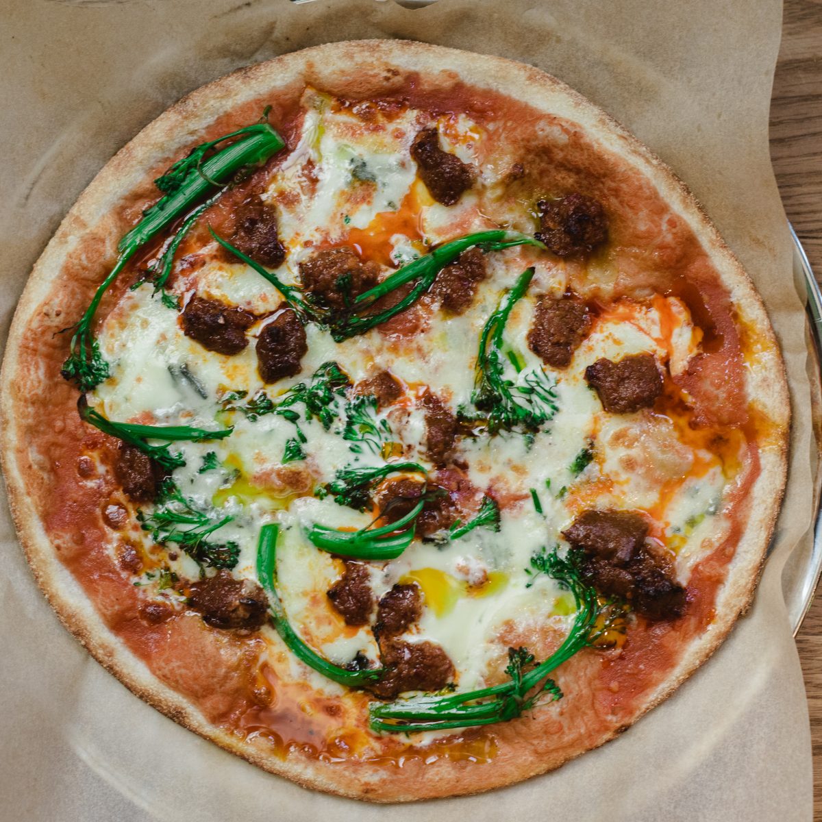 'nduja-pizza - Anarkist Bar - København